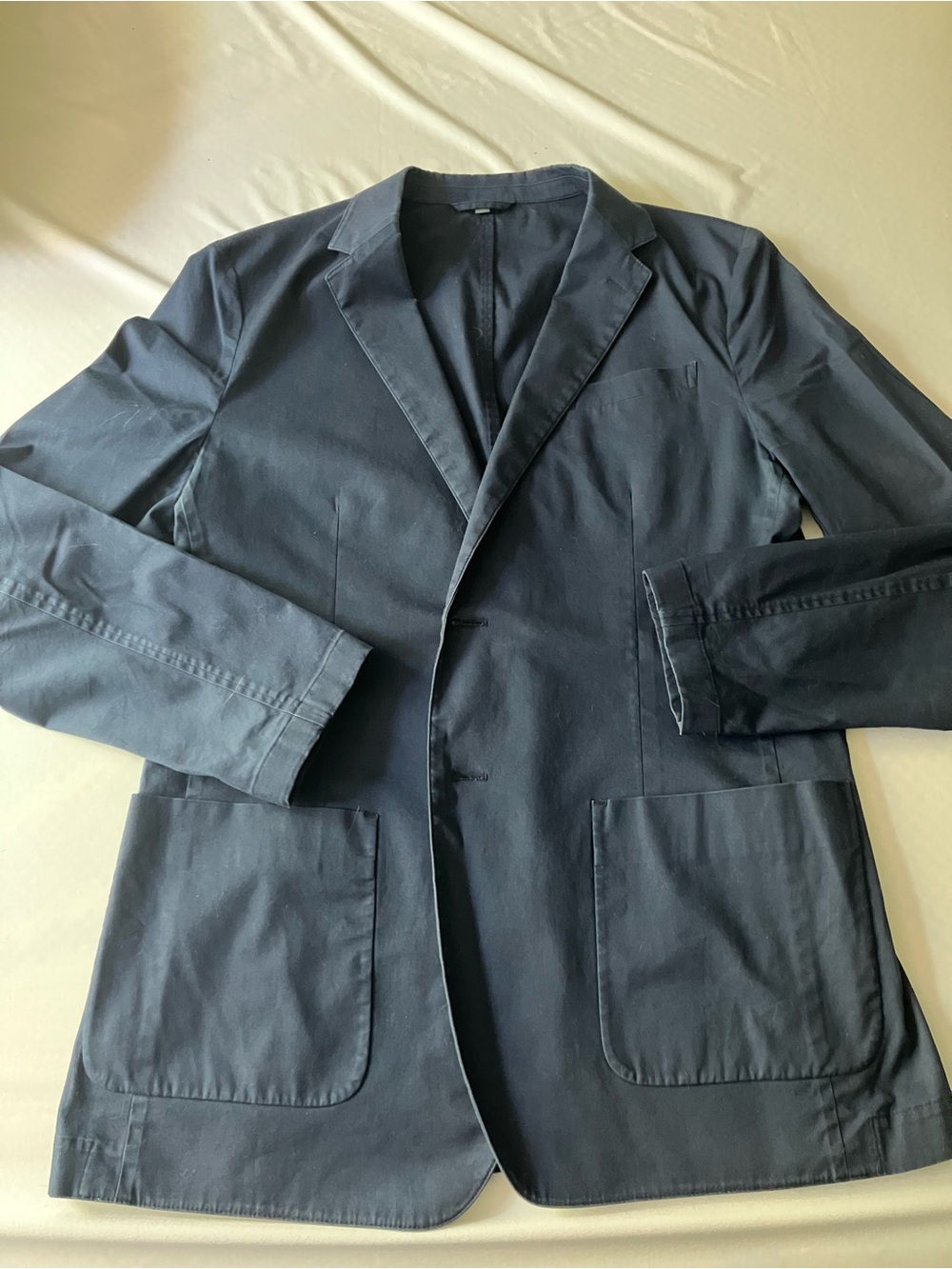 Bonobos unstructured stretch cotton slim fit blazer.